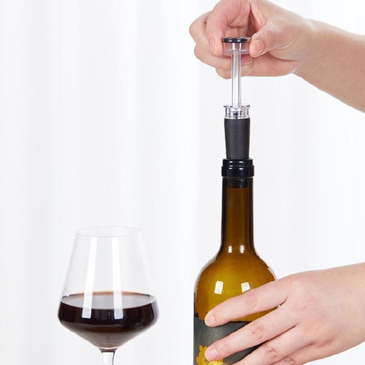 Wine Bottle Sealers Spill Proof Vacuum Technology Food Safe Silicone Construction Wine Preservations Accessories