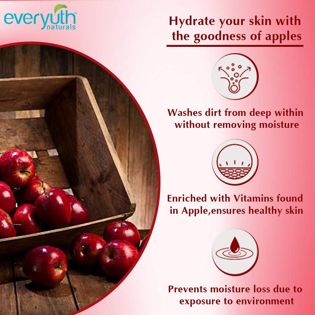 Everyuth Naturals Moisturizing Fruit Face Wash, 150gm, Tube