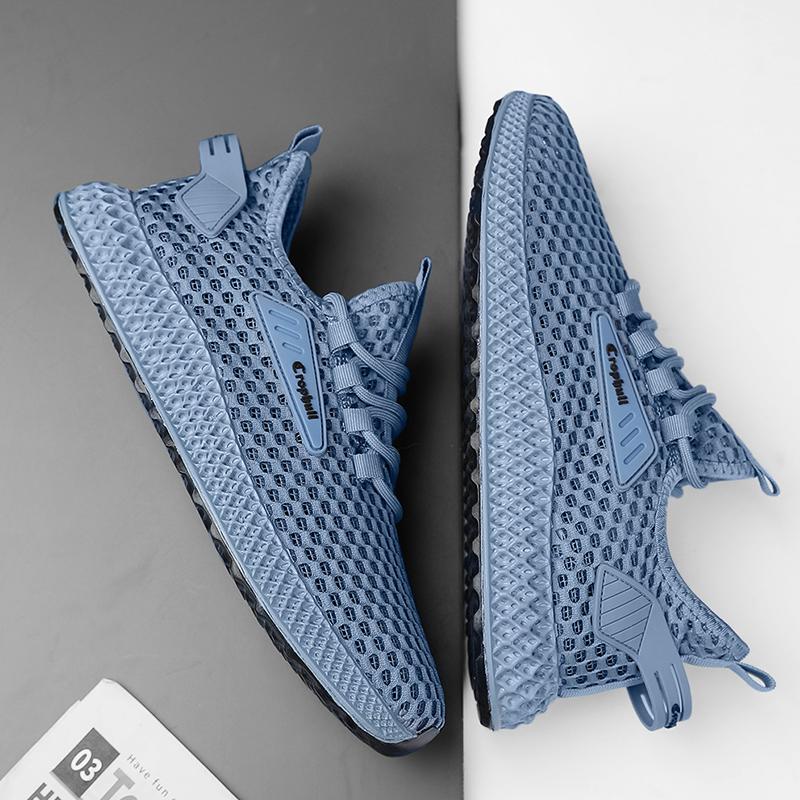 Men's sneakers new men's summer mesh surface breathable soft sole wading shoes hollow mesh shoes men's fashion shoes