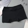 Silk Seamless Underwear Women's Boxer Shorts Ladies Panties Safety Pants Soild Female High Waist Lingerie Panty