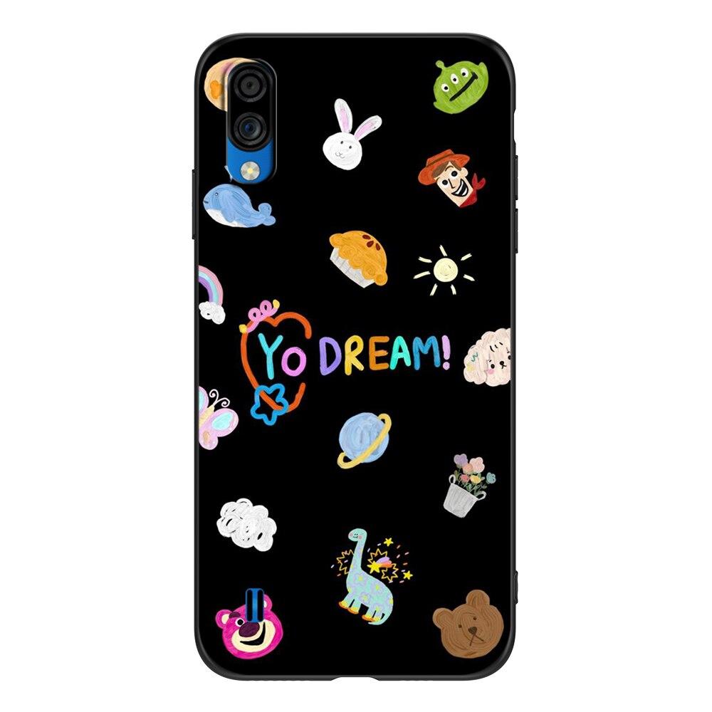 

Чехол для ZTE Blade A5 2020, чехол для задней панели телефона, черный чехол из ТПУ, милый забавный чехол ZTE Blade A5 2020