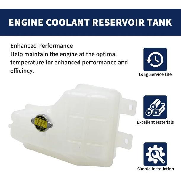 Pour Kia Sorento 2003 2004 2005 2006 Réservoir d'expansion de vase d'expansion du liquide de refroidissement moteur Voiture 25430-3E201 25430-3E200 254303E200