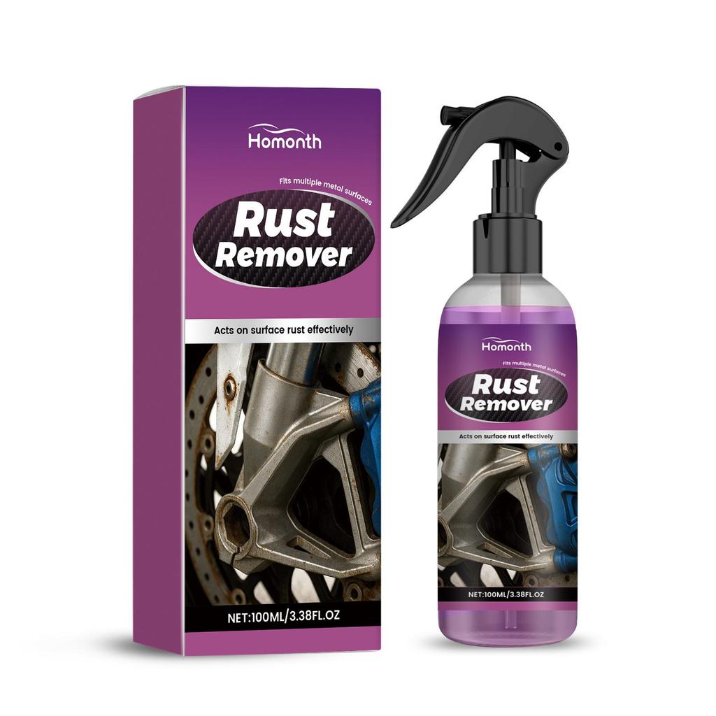 Homonth Rust Remover  for Car Metal Furniture and Tools Removes Rust and Forms Protective Layer 100ML
