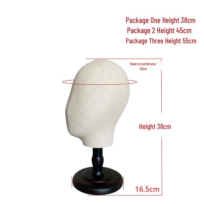 Hat and Wig Stand Model: Dummy Head Holder for Displaying Hats, Wigs, and Accessories