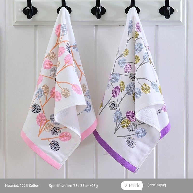 Water-Absorbing Bath Soft Comfortable Quick-Drying Pure Cotton Towel