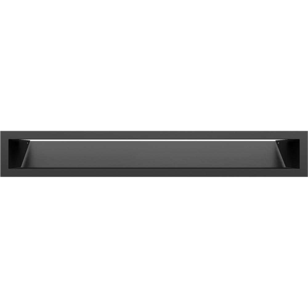 Vent Cover LUFT 9x60 black Slim