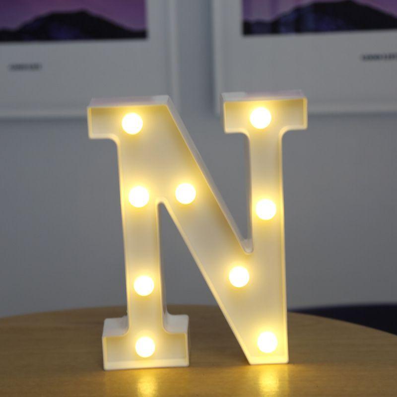 Large Led Light Emitting Alphanumeric Love Standing Sign Decoration For Party Themes And Indoor Decor