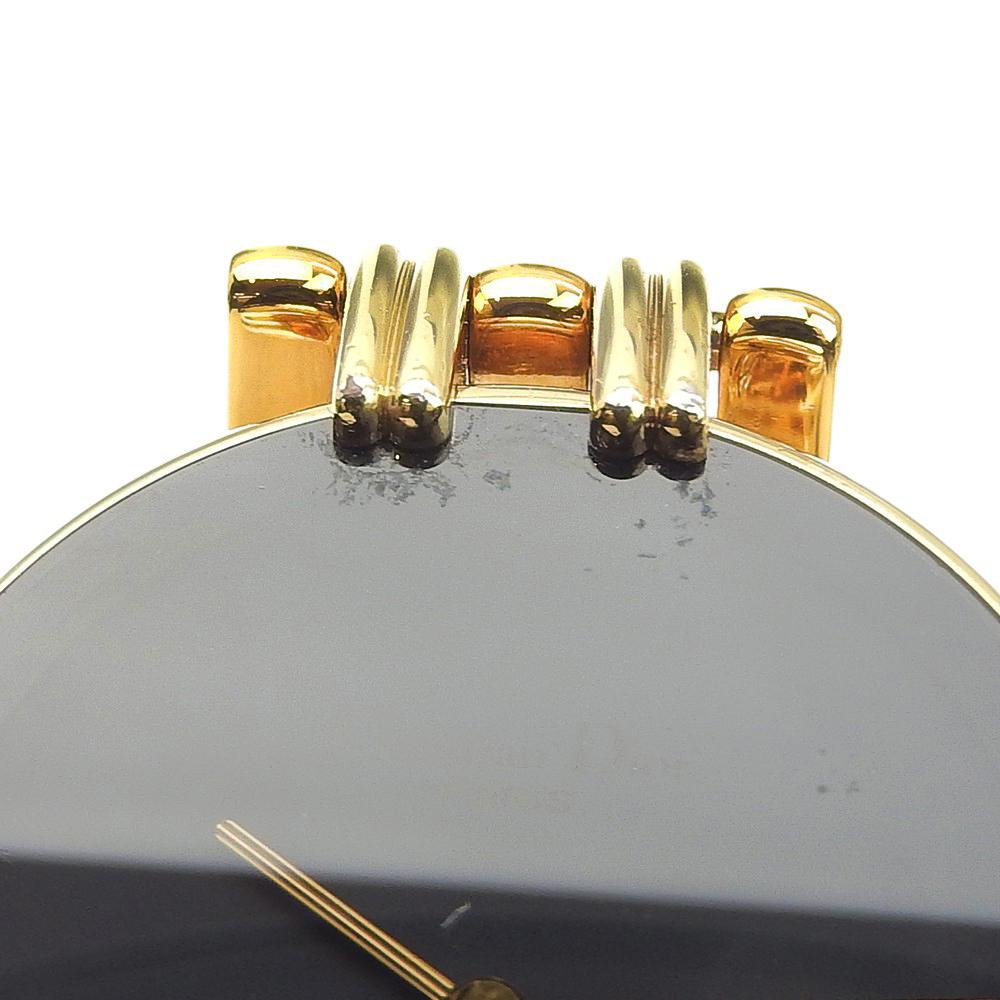 Dior Bakira Watches D46.154.4 blackDial Stainless Steel Quartz Analog Display Women Used