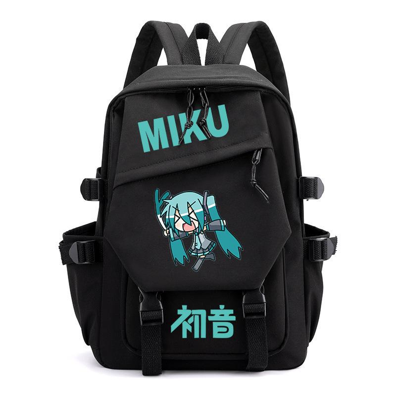 Hatsune Miku Large Capacity Versatile Backpack Junior High School Girls Weight Reduction Schoolbag High School Students Casual Backpack
