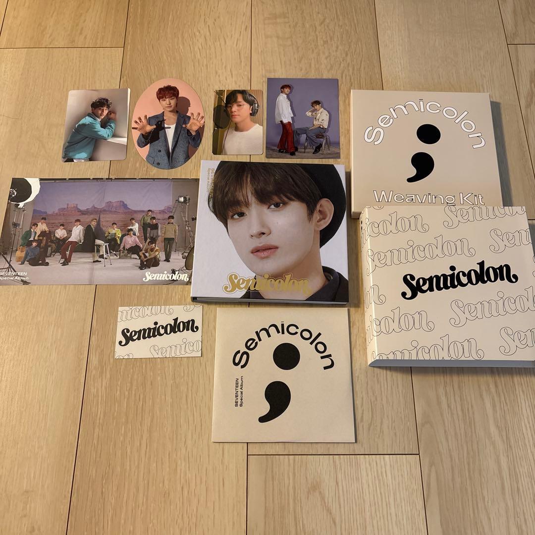 SEVENTEEN semicolon DK Mingyu Wonwoo Hoshi