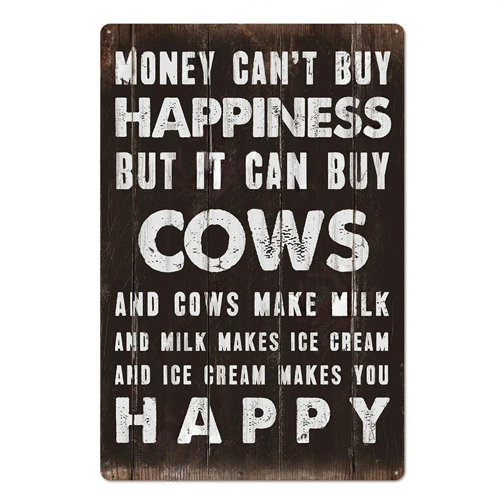 Funny Sarcastic Vintage Metal Posters Tin Signs Decor Retro Plaque Metal Plate Home Wall Art Decor for Bar