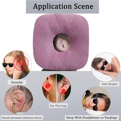 Ear Piercing Pillow Donut Comfortable Portable Gifts Lightweight Ergonomic Cottons O Shaped