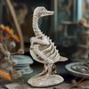 Skeleton Head Set Decoration Creative Resin Head Micro Garden Pottery Decoration
