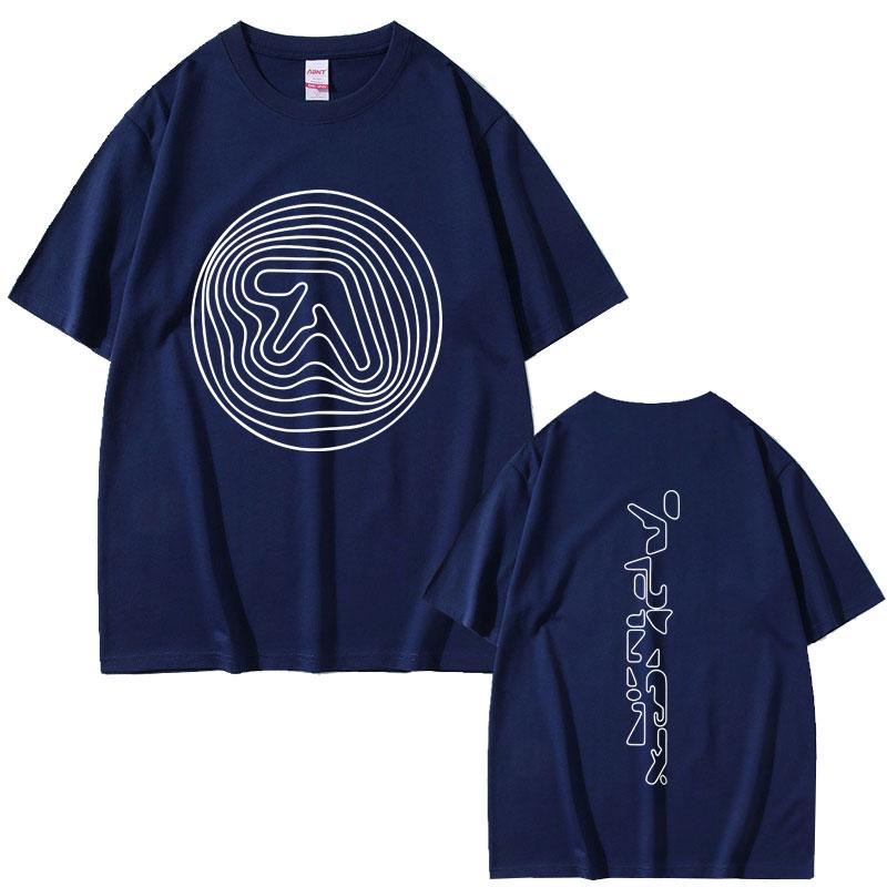 

Aphex Twin Graphic T Shirt Unisex Clothing Punk Gothic Vintage Short Sleeve Tshirt Unisexs Casual Cotton Crewneck Tshirts 4XL
