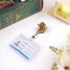 Thanksgiving Turkey Badge Reel. Durable, Retractable ID Clip for Nurses, Teachers & Office Staff.
