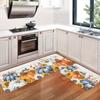 1Pcs Anti Fatigue Kitchen Rugs Autumn Harvest Print Waterproof Non-Slip Thick Cushioned Kitchen Mat Heavy Duty Comfort Standing Mat for Kitchen