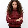 Womens Lightweight Down Jacket Winter Short Puffer Coat Stand Collar Slim Fit 7XL Duck 50% Fill Power