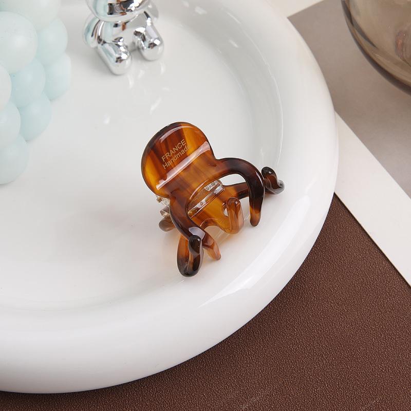 Piccola Pinza per Capelli Coreana Raffinata Pinza Acrilica per Capelli Donna Ragazze Ciuffi Lati Pinza Superiore Moda Versatile Fascia Pinza per Capelli