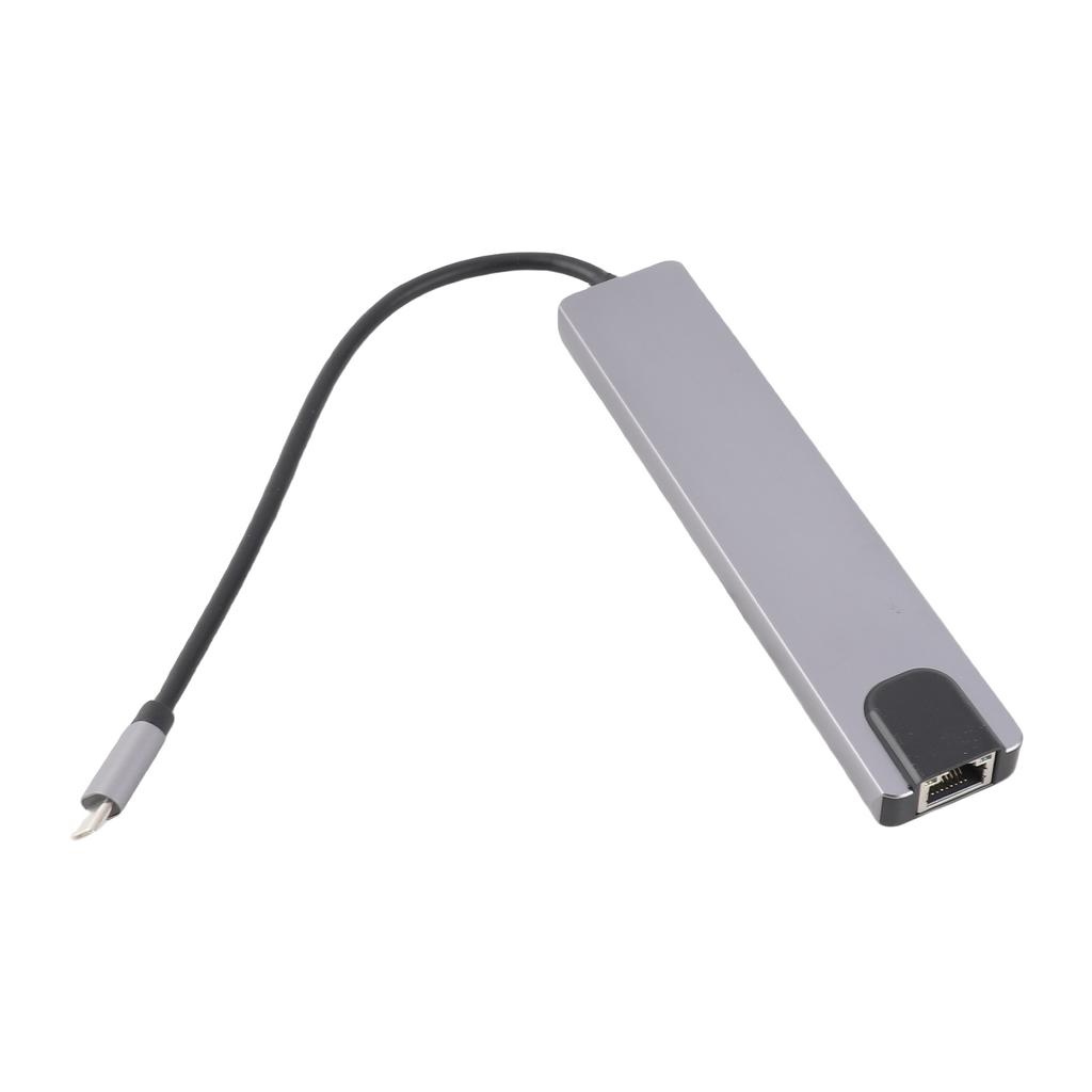Docking Hub 8 In 1 Type‑C To High‑Definition Multimedia Interface USB PD Expansion Dock for Transfer Data