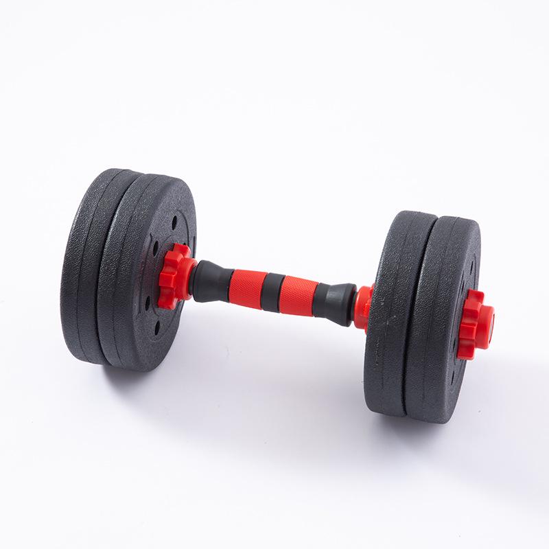 Men's Rubber-Coated Foot Weight Dumbbell for Sports 