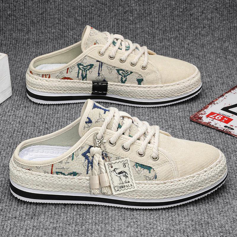 

Fashion CYYTL Mens Slippers Summer Casual Outdoor Shoes Breathable Sneakers Walking Hiking Luxury Fashion Designer Loafers House Slides 44