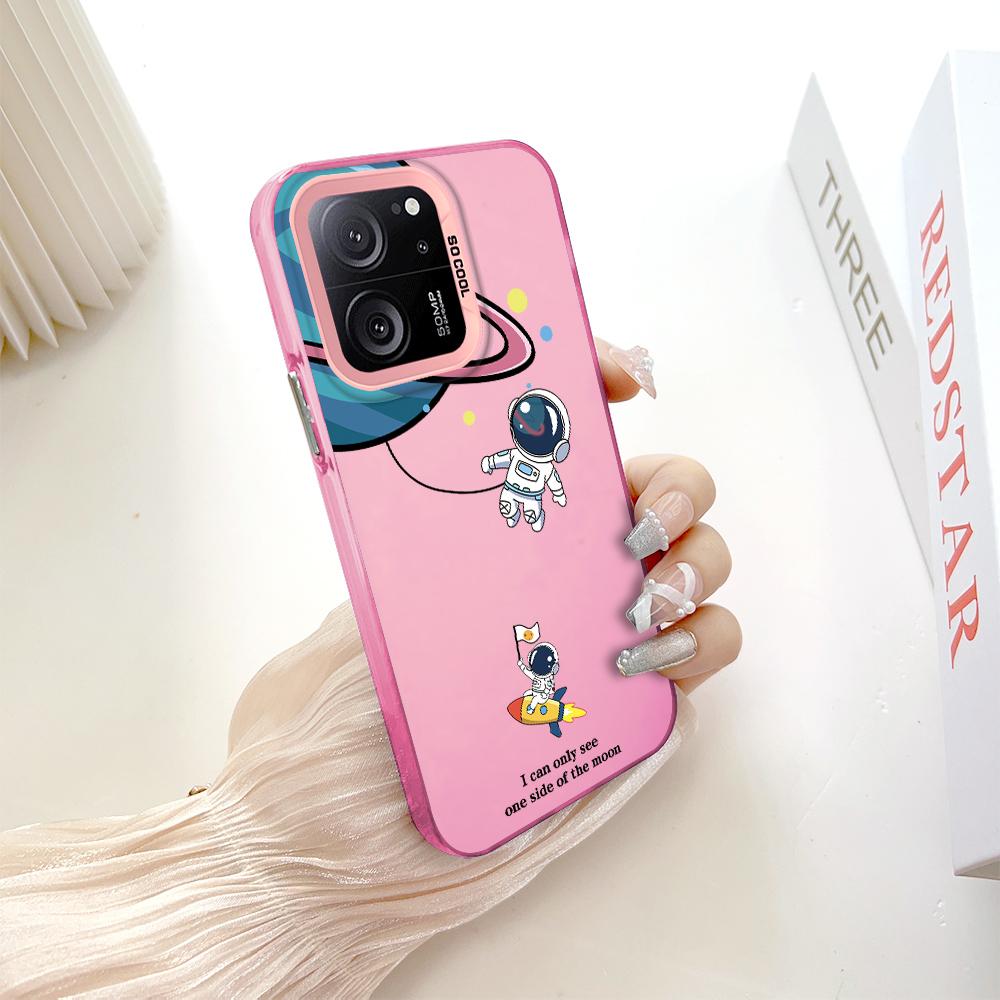 Painted Pattern Colorful Sliver Double Sided Hard Shell Shockproof Anti-fall Phone Casing for Xiaomi Redmi Poco