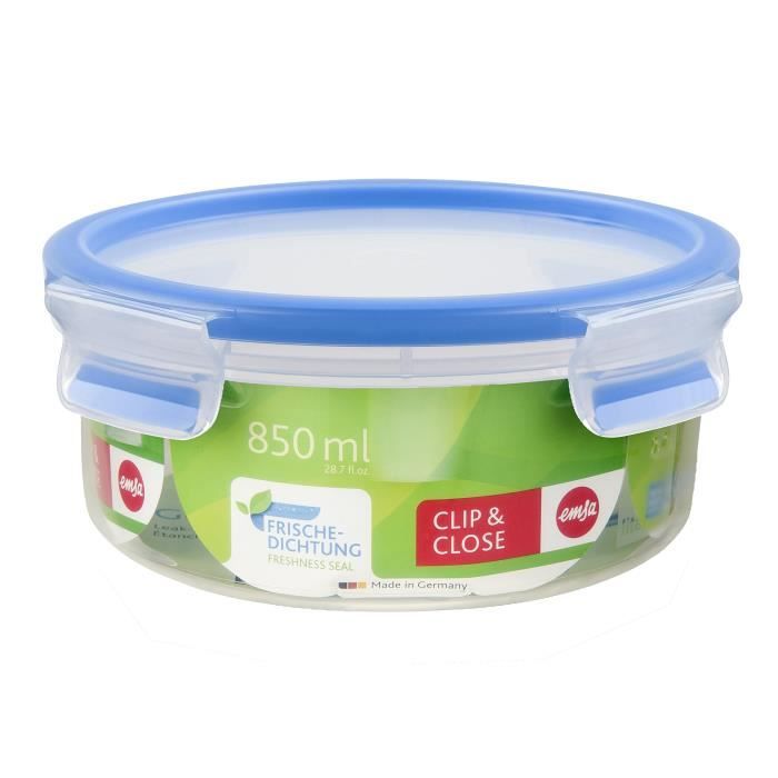 Boîte Clip & Close Ronde - 0.85 L