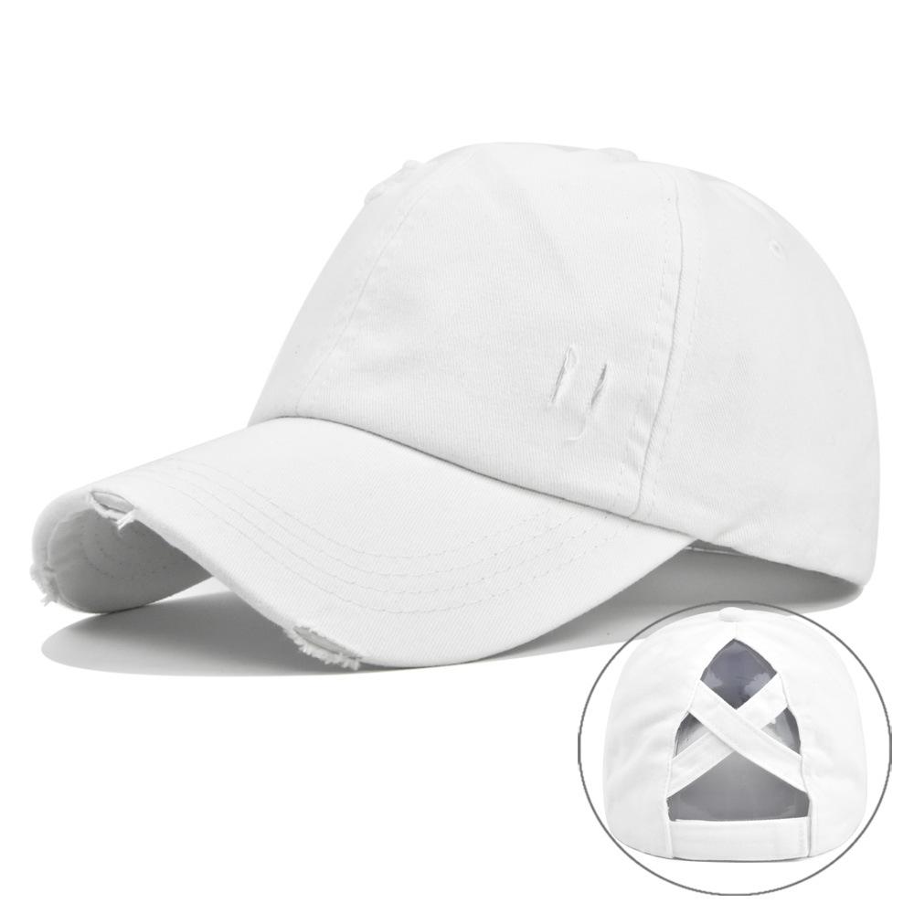 Color Washed Solid Retro Baseball Cap Cotton Sun Hat Vintage Duck Tongue Cap