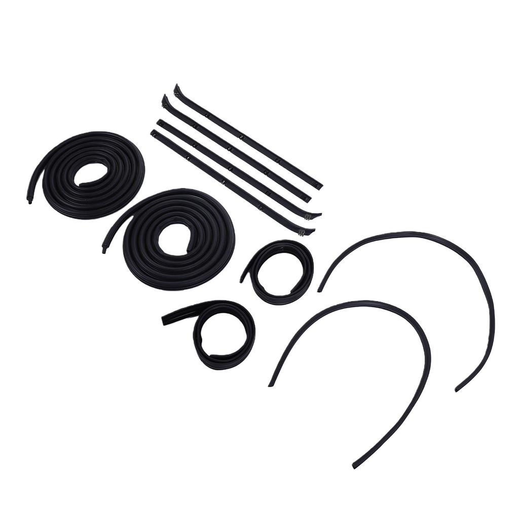 Weatherstrip Seal Kit KD1002 10A Rubber Door Window Weatherstrip Seal Kit Replacement for D W Series 1980 1993