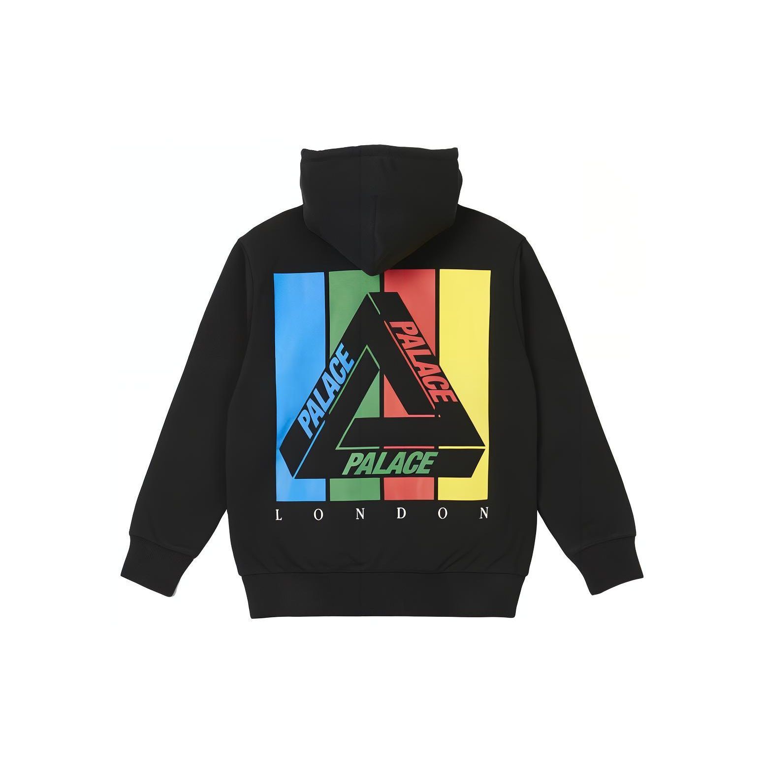 Palace Tri-Emb Худи Черный Мужские Топы P22HD103 S