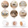 16pcs Silicone Table and Chair Leg Feet Pad Caps Square Caps Sock Foot Cover Non-slip Furniture Floor Protector Pad
