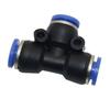5 Pcs 6/8/10/12mm Tee Connector Garden Irrigation Quick Connectors Pneumatic Joint Mist Cooling System Adapters Water connector
