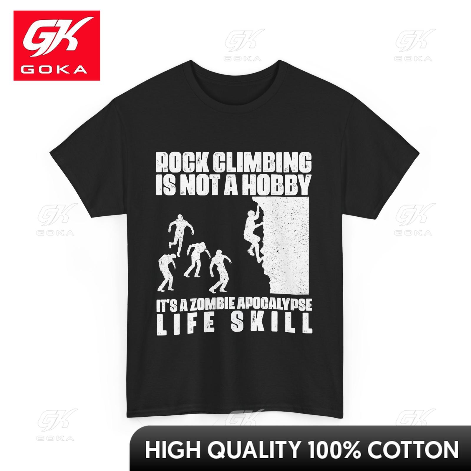 Rock Climbing Shirt Climbing Lovers Climb Climber Women Unisex Funny Funny Graphic Crew Neck Soft Cotton Fabric Shirt for Summer S