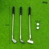 Dollhouse 7pcs Golf Club Set Mini Golf Club Model, BJD Miniature Scene Prop Model Doll Accessories Life Scene Toy