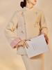 New Chinese Embroidered Wool Coat & Skirt Set - Women's NY027