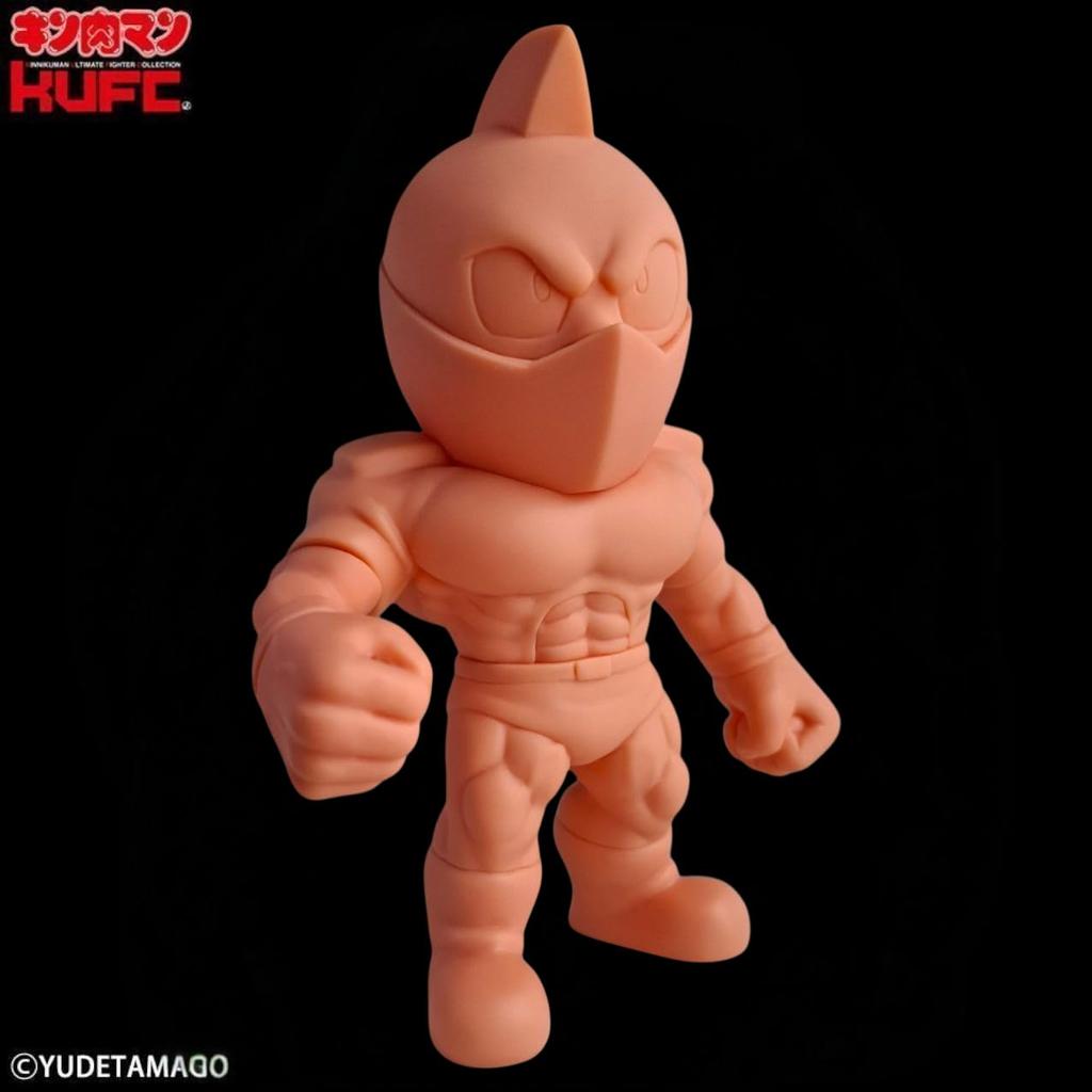 CJ Cyclone Joe Character Figure KinColle 36 Kinnikuman Suguru Combat Suit Face Guard Original Skin Soft Approximately 160mm Unpainted Finished Figure
