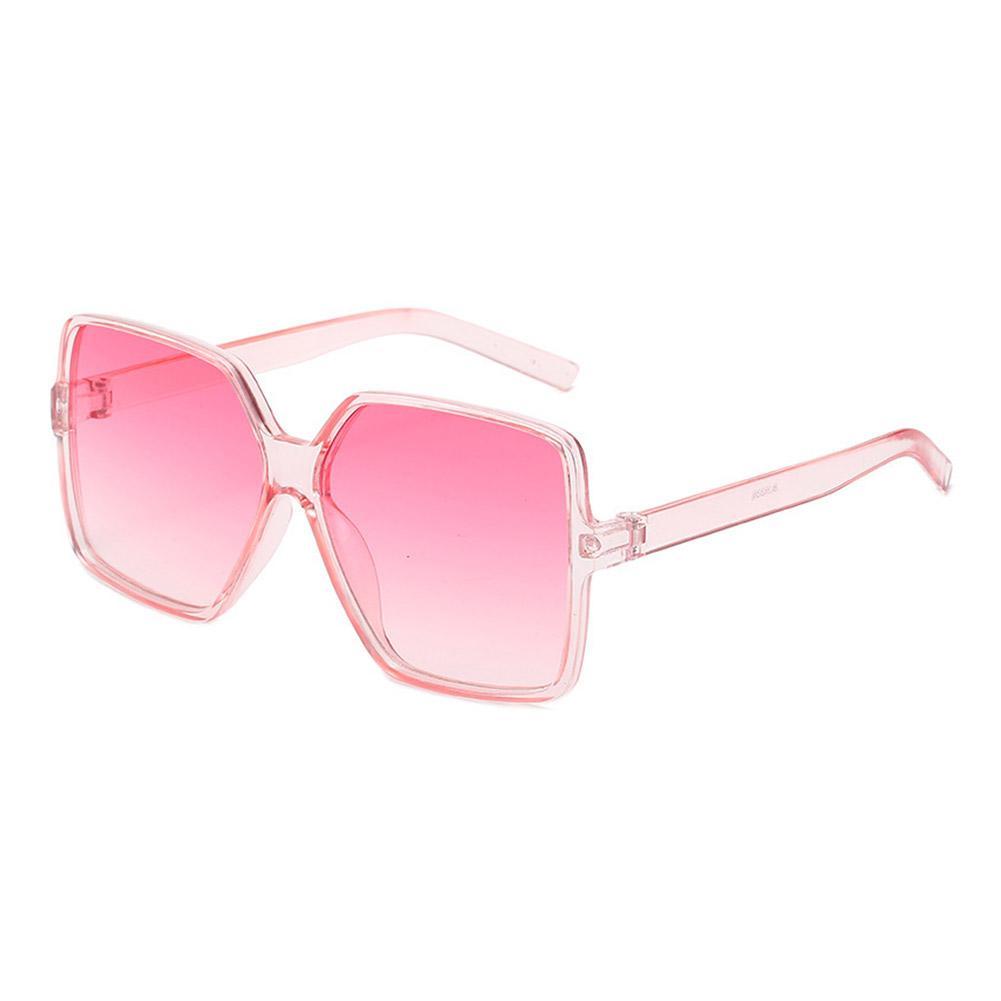 Fashion Women Oversize Sunglasses Gradient Plastic Brand Uv400 Female Glasses Designer Sun M1B8