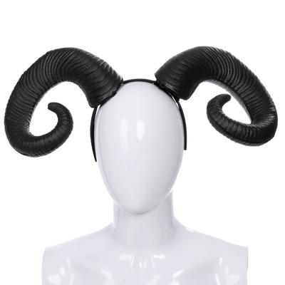 Bend Halloween Ox Horn Headband Goth Gothic Cosplay Headpiece Brand New Party Photo Props
