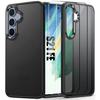 Case and Tempered Glass - Samsung - Galaxy S21 FE - Shockproof - Rigid - Translucent