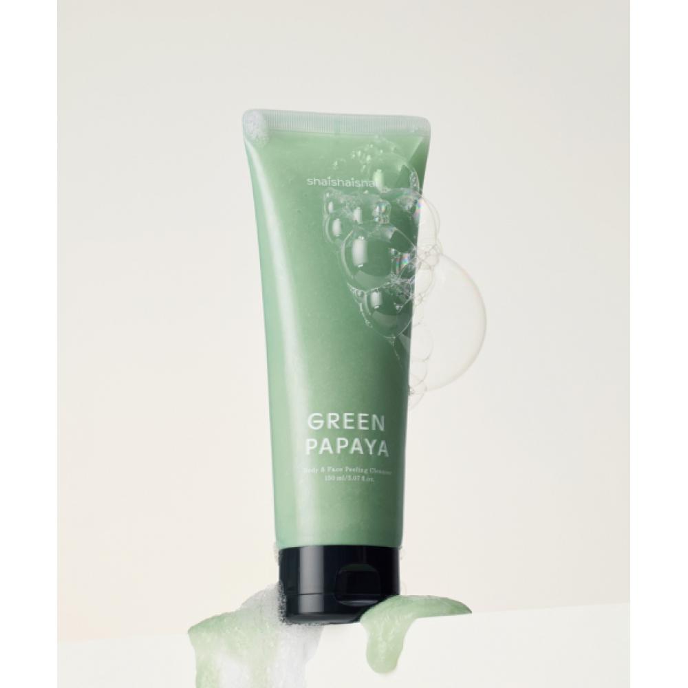 

Shaishaishai Green Papaya Body And Face Peeling Cleanser GREEN PAPAYA BODY AND FACE PEELING CLEANSER 150ml