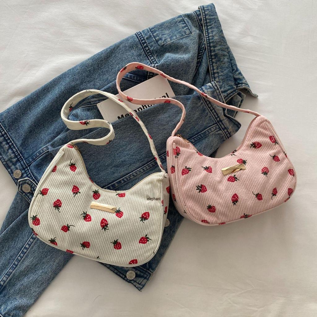 Korean Style Cute Fashion Single Shoulder Handbag: Fresh, Versatile Underarm Bag for Spring/Summer