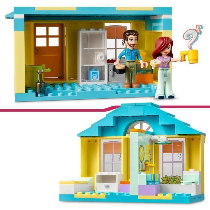 Lego friends 41724 la maison de paisley, jouet enfants 4 ans, avec accessoires, et mini-poupées