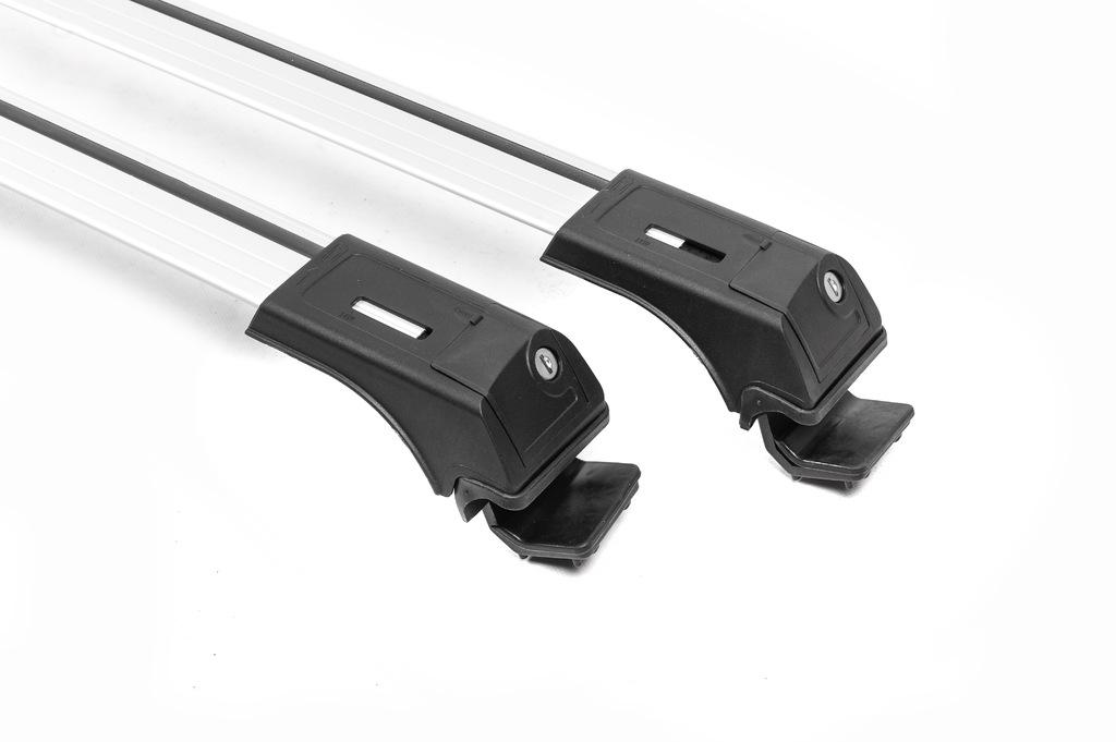 Jumper für schlüsselfertige Dachreling Skybar V1 (2014-2018, 2 Stück) 2014-2018 Grau für Renault Duster 2008-2017