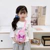 Kuromi Cartoon Kids Coin Wallet With Polyester Lining For Daily School Use