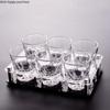 Acrylic Cup Holder White Wine Glass Set Shot Glass Set Cup Storage Rack KTV Bar Spirit Glass Cup Organizer Tumbler Holders