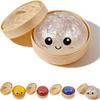 Glitter Dumpling,Squishy Dumplings Glitter for Adults, Stress Relief Fidget, Soft Squeeze Decompression Dough.