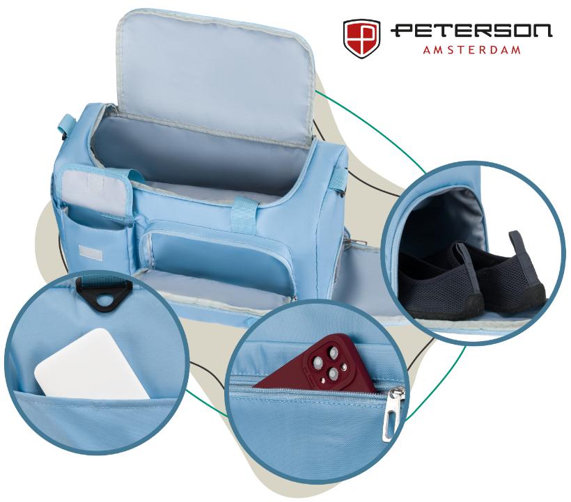 PTN 23032-8250 Blue Travel Bag