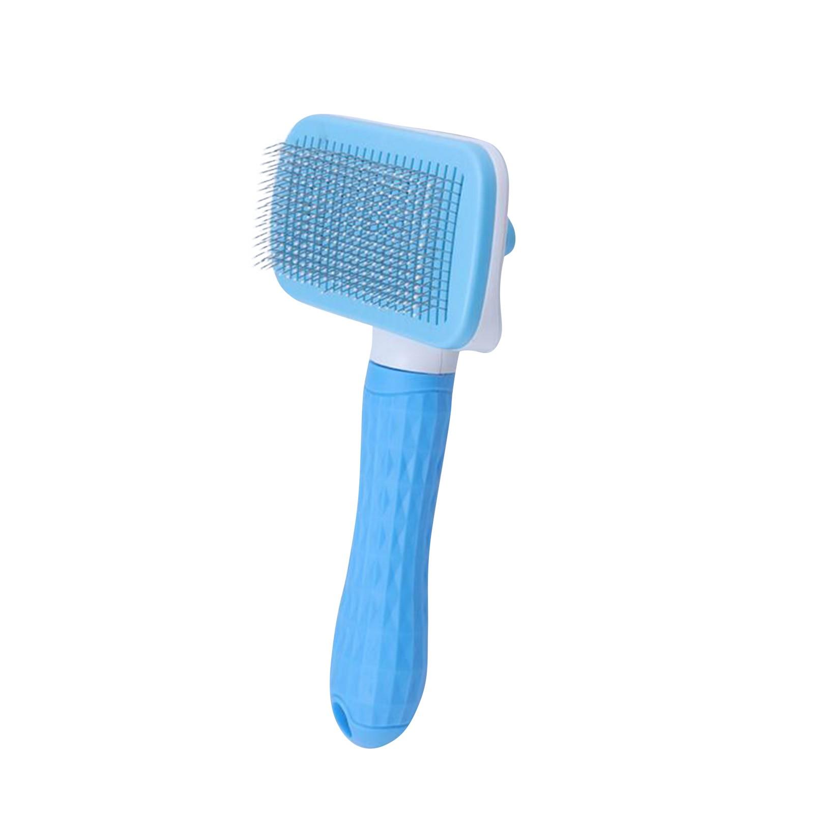 

Расческа для домашних животных из нержавеющей стали, щетка для волос, автоматическая щетка для удаления волос, щетка для кошек, чистящая щетка для красоты, щетка для собак, игольная расческа