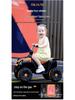 Cross-Border Kids' Electric Beach Car: Four-Wheel Ride-On Toy with Rechargeable Battery