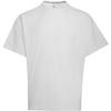 Pocket Simple Comfortable Fashionable Breathable Versatile Solid Color Short Sleeve T-Shirt Unisex Tops White 1389372